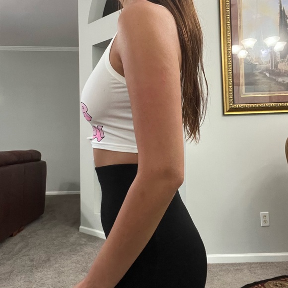 NWOT Be Your Own Sugar Daddy $ Sleeveless Crop Top - Picture 3 of 5